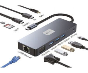 Docking station leotec usb tipo c 11 en 1
