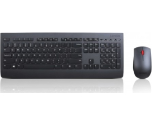 Combo Teclado Raton Lenovo Espa?ol Rf Inalambrico Negro