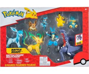 Pack de 8 figuras pokemon batalla region sinnoh