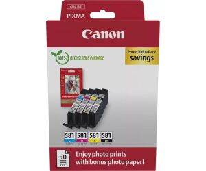 Multipack canon cli 581 bk - c - m - y