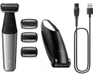 Afeitadora Philips Bodygroom Series 5000 BG5021/ con Batería/ 4 Accesorios