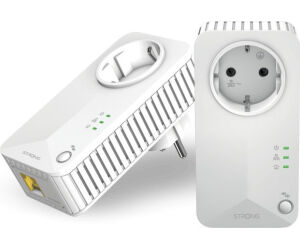 Strong Powerline 600 Duo 600 Mbit/s Ethernet Blanco 2 pieza(s)