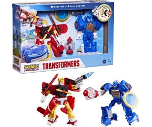 Figura hasbro transformers sonic the hedgehog wingtail & blue booster