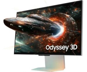 Monitor Gaming Samsung Odyssey 3D G90XF S27FG900XU 27"/ 4K/ 1ms/ 165Hz/ 3D/ Multimedia/ Regulable en altura/ Plata