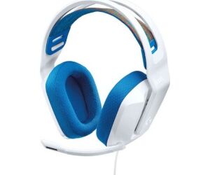 Auriculares con microfono logitech g g335 gaming jack 3.5mm blanco