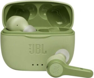 Auriculares Bluetooth JBL Tune 215 TWS con estuche de carga/ Autonomía 5h/ Verdes