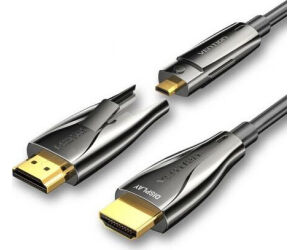 Cable HDMI Vention ALPBV/ HDMI Macho - Micro HDMI Macho/ HDMI Macho/ 40m/ Negro