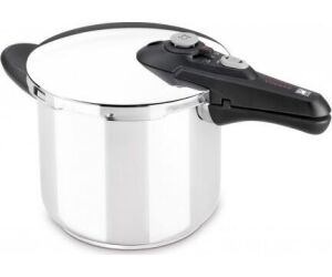 Olla a Presión Bra Vitesse A185102/ Ø22cm/ 6L/ Acero Inoxidable/ Apta para Inducción