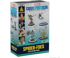 Juego de mesa marvel crisis protocol spider - foes affiliation pack edad recomendada 14 años
