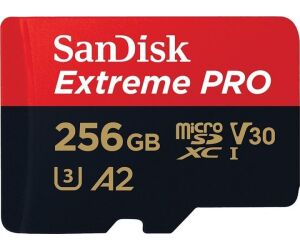 SanDisk Extreme PRO 256 GB MicroSDXC UHS-I Clase 10