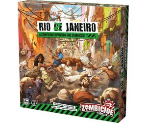 Juego de mesa zombicide 2e rio z janeiro edad recomendada 14 años