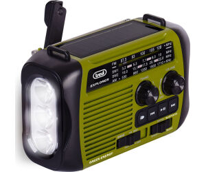 Radio Trevi Ra 7f30 Bt Explorer Radio Carga Solar & Dinamo Green