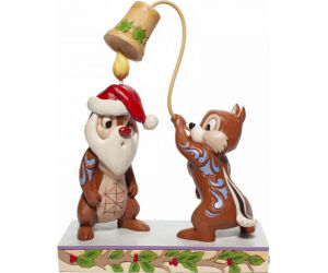 Figura enesco disney chip & dale version navideña