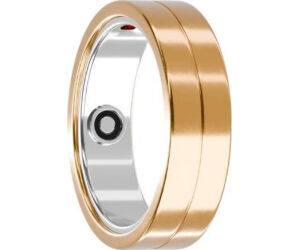 Anillo Inteligente Maxcom MR100 Talla 8/57/ Ø18.2mm/ Notificaciones/ Frecuencia Cardíaca/ Oro