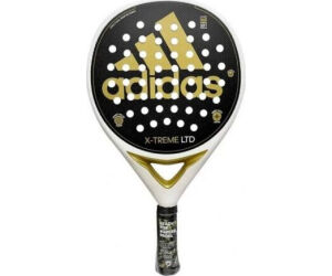 Pala de Pádel Adidas Pala Adidas X-Treme/ Blanca y Oro