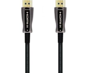 Cable HDMI 2.1 AOC 8K Aisens A153-0521/ HDMI Macho - HDMI Macho/ 50m/ Negro