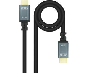 Nanocable Cable HDMI 2.1 IRIS 8K A/M-A/M, Negro, 10 Metros