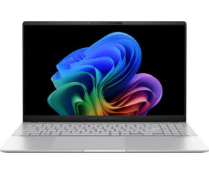 ASUS Vivobook S 15 OLED S5507QA-MA006W Copilot+ PC - Ordenador PortÃ¡til 15.6" Wide Quad HD+ 120Hz (Qualcomm Snapdragon X1E78100, 16GB RAM, 1TB SSD, Adreno GPU, Windows 11 Home) Plata FrÃ­a - Teclado QWERTY espaÃ±ol