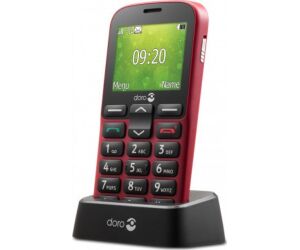 Telefono movil doro 1380 red - 0.3mpx - 2g - rojo