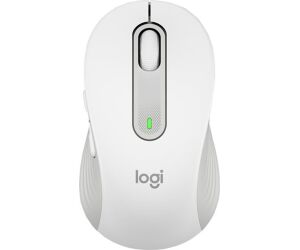 Mouse raton logitech m650 for business mediano wireless inalambrico blanco crudo
