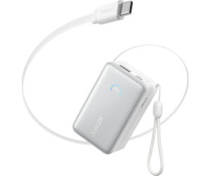 Powerbank Anker Nano 10000 Mah 45w Con Cable Usb-c Retractil