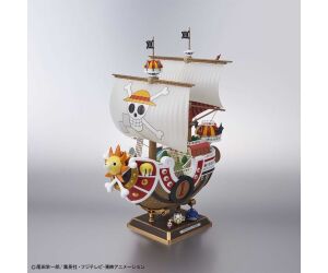 Replica bandai hobby one piece grand ship collectio hi - end model kit thousand sunny land of wano