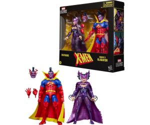 Pack de 2 figuras hasbro marvel legends series x - men deathbird vs marvel's gladiator