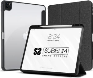 Funda Subblim Clear Shock para Tablet iPad Pro 11" 2020-2022/ Negra