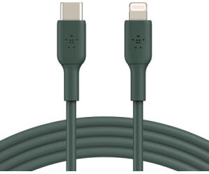 Cable lightning a usb tipo c belkin 2m - macho - macho - negro - trenzado