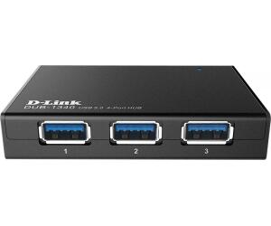Hub USB 3.0 con Alimentación Externa D-Link DUB-1340/ 4xUSB