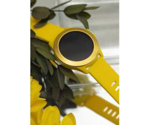 Smartwatch Forever Colorum CW-300/ Notificaciones/ Frecuencia Cardíaca/ Amarillo
