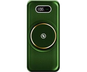 Powerbank Cool 10000mah Qi Wireless Grip Green