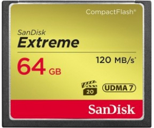 Tarjeta memoria flash sandisk extreme 64gb