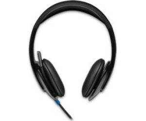 Auriculares Logitech H540/ con Micrófono/ USB/ Negros