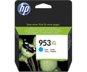 Cartucho de Tinta Original HP nº953 XL Alta Capacidad/ Cian