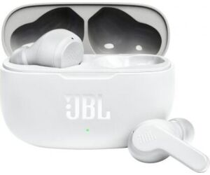 Auriculares Bluetooth JBL Wave 200TWS con estuche de carga/ Autonomía 5h/ Blancos