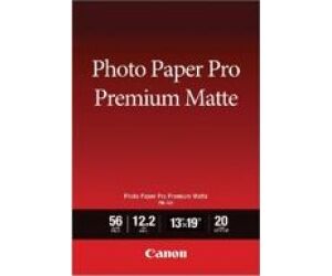 Papel fotografico canon 8657b007 pro premium pm - 101 -  330 x 483 mm -  20 hojas