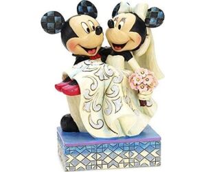 Figura enesco disney mickey & minnie boda