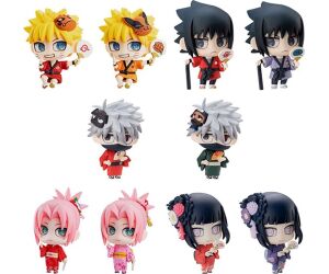 Set figuras megahouse naruto shippuden petit chara land 10th anniversary