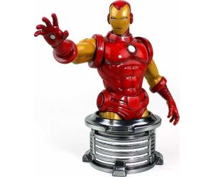 Figura busto semic studios marvel iron man invencible escala 1 - 6