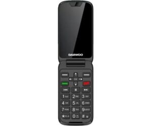 Teléfono Móvil Daewoo DW8005 para Personas Mayores/ 4G/ Negro