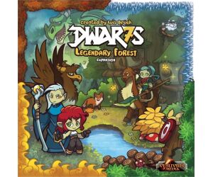 Juego de mesa dwar7s bosque legendario expansion edad recomendada 13 años idioma ingles
