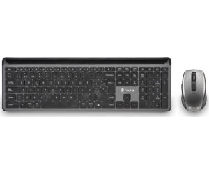 NGS Kit teclado+raton Eclipse Multi, Recargable