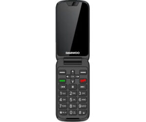 Teléfono Móvil Daewoo DW8005 para Personas Mayores/ 4G/ Negro
