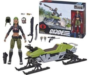Figura hasbro g.i. joe classified series cobra zanya & dreadnok chamaleon
