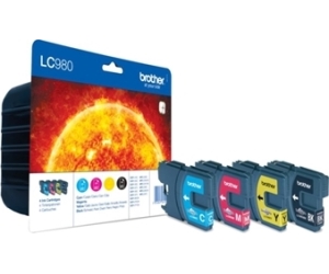 Cartucho de Tinta Original Brother LC-980 Multipack/ Cian/ Magenta/ Amarillo/ Negro