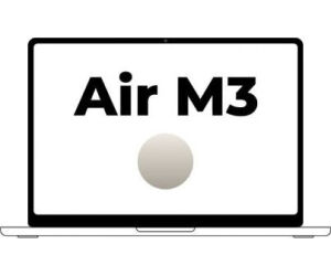Apple Macbook Air 15" / M3 8-Core CPU/ 8Gb/ 512Gb SSD/ 10-Core GPU/ Blanco Estrella