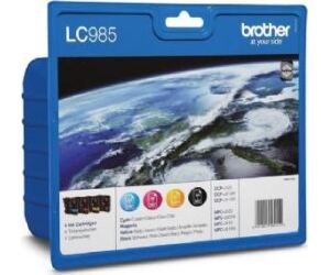 Cartucho de Tinta Original Brother LC- 985 Multipack/ Cian/ Magenta/ Amarillo/ Negro