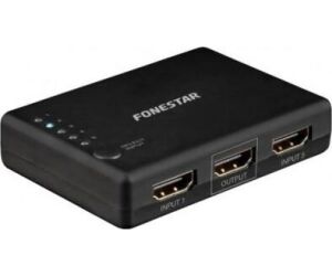 Conmutador HDMI Fonestar FO-22SW51/ 5 Entradas-1 Salida