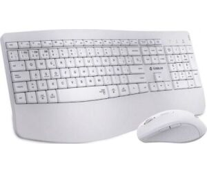 Teclado + Raton Office Prowave Wireless Blanco Subblim